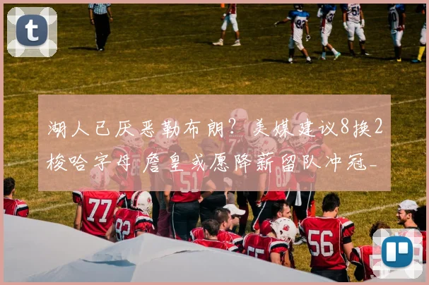 湖人已厌恶勒布朗？美媒建议8换2梭哈字母 詹皇或愿降薪留队冲冠_1
