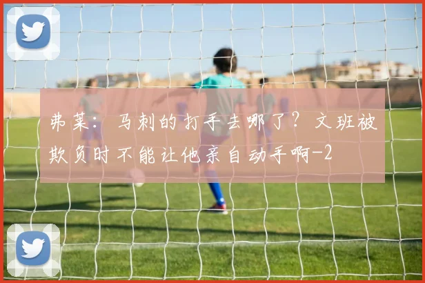 弗莱：马刺的打手去哪了？文班被欺负时不能让他亲自动手啊